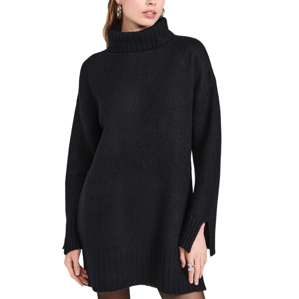 Favorite Daughter Cozy Black St James Sweater Dress Size XS NWT